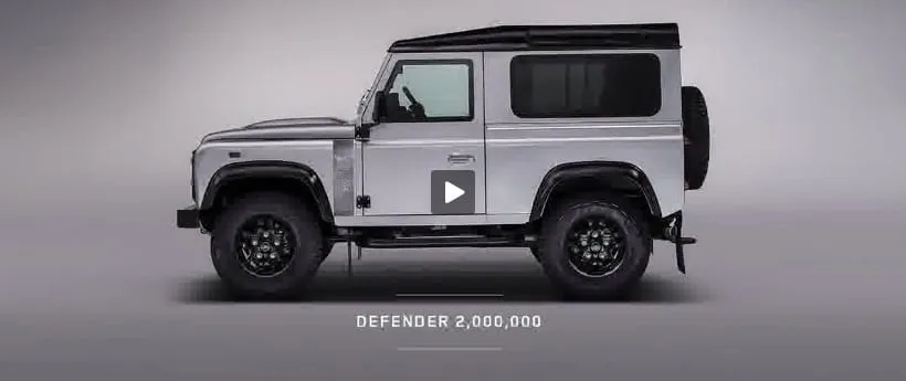 LAND ROVER DEFENDER TAKES OVER LONDON