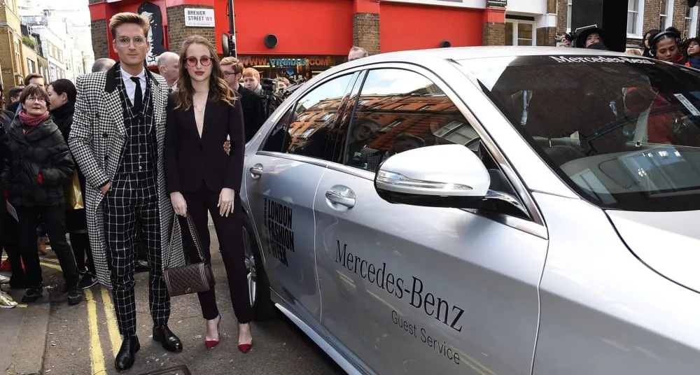Mercedes-Benz Presents Xiao Li AW 2016 Collections – Arrivals – London Fashion Week