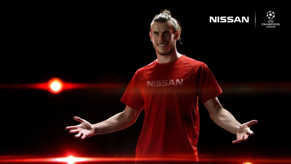 Gareth Bale & Sergio Aguero: Nissan UEFA Champions League Ambassadors