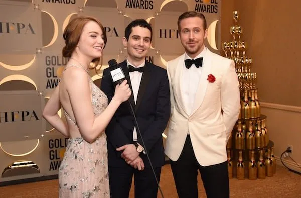 Moet & Chandon At The 74th Annual Golden Globe Awards – Backstage