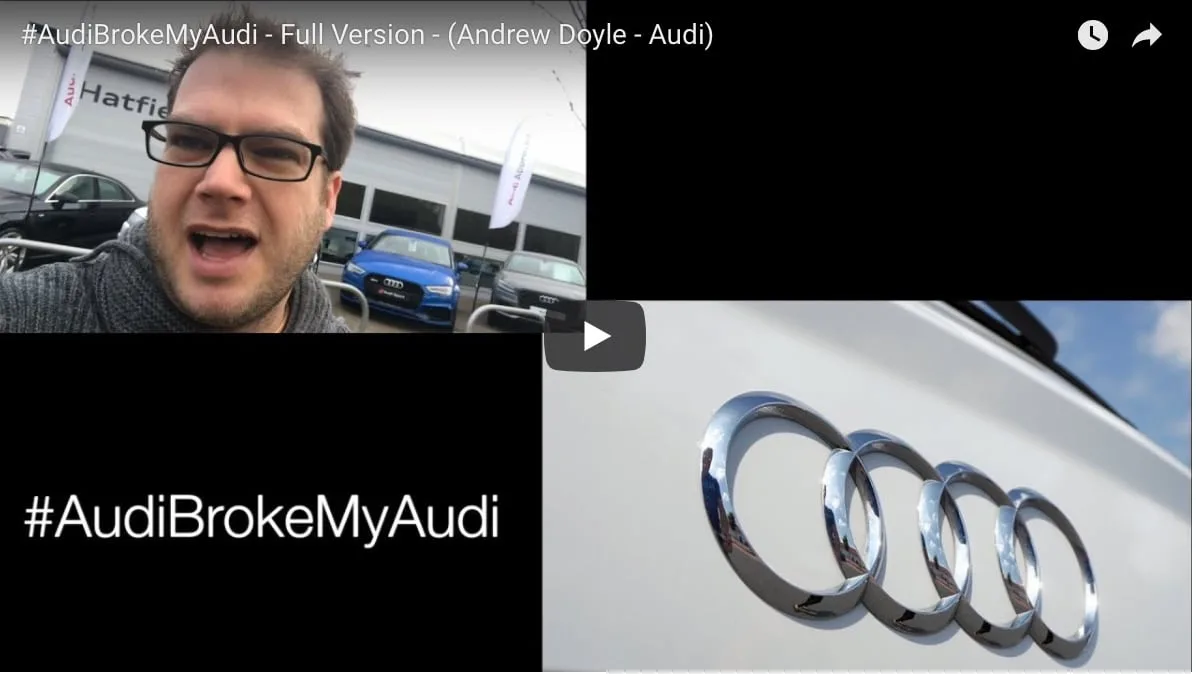 Audi complaint