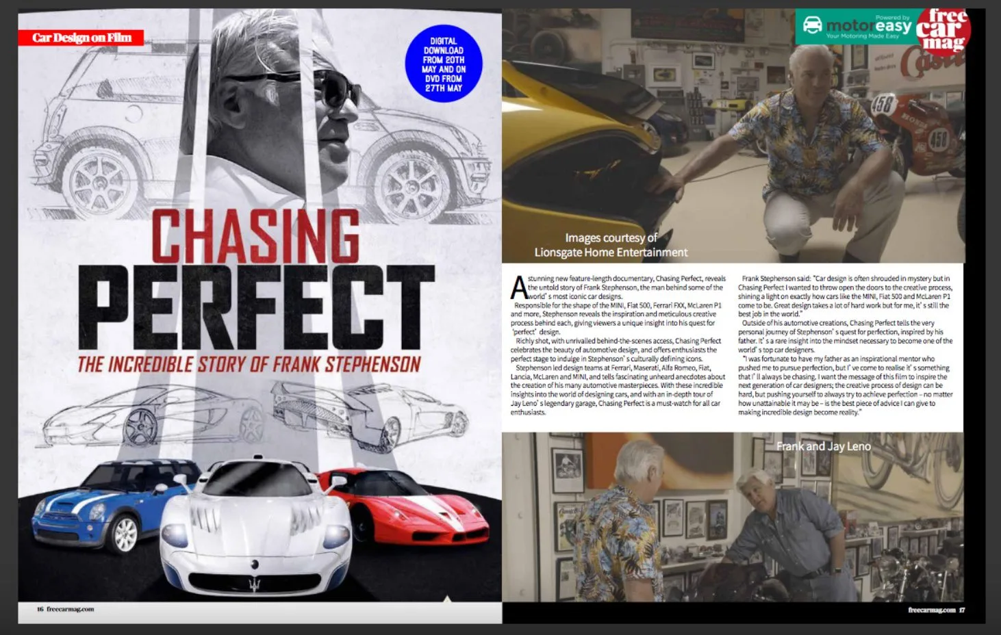 Chasing Perfect Free Car Mag
