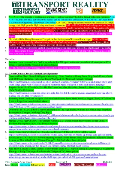 TRG News Digest, March 2025 cover